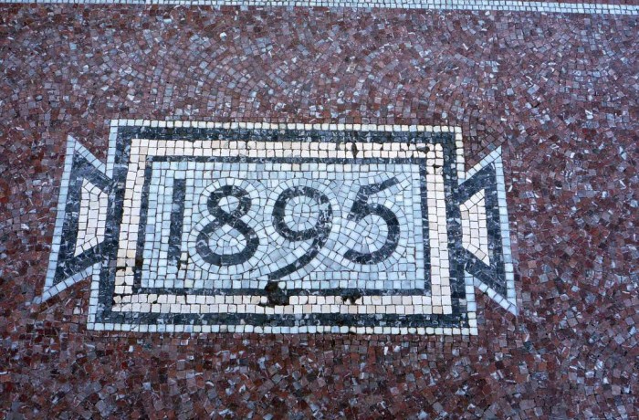 Mosaic at National Gallery Entrance