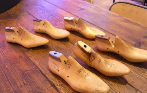 Wooden Shoe Lasts at Selfridges