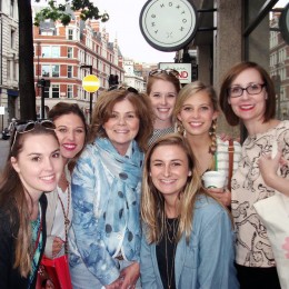 London Fashion Tour with students from USA