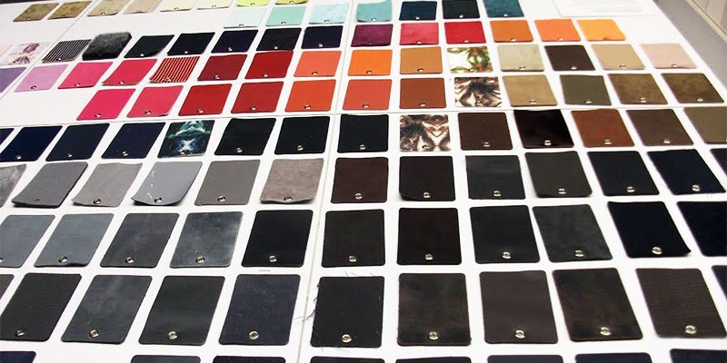 More Leather Sample Colours