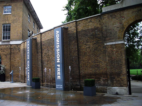 Saatchi Gallery London, Free Entrance